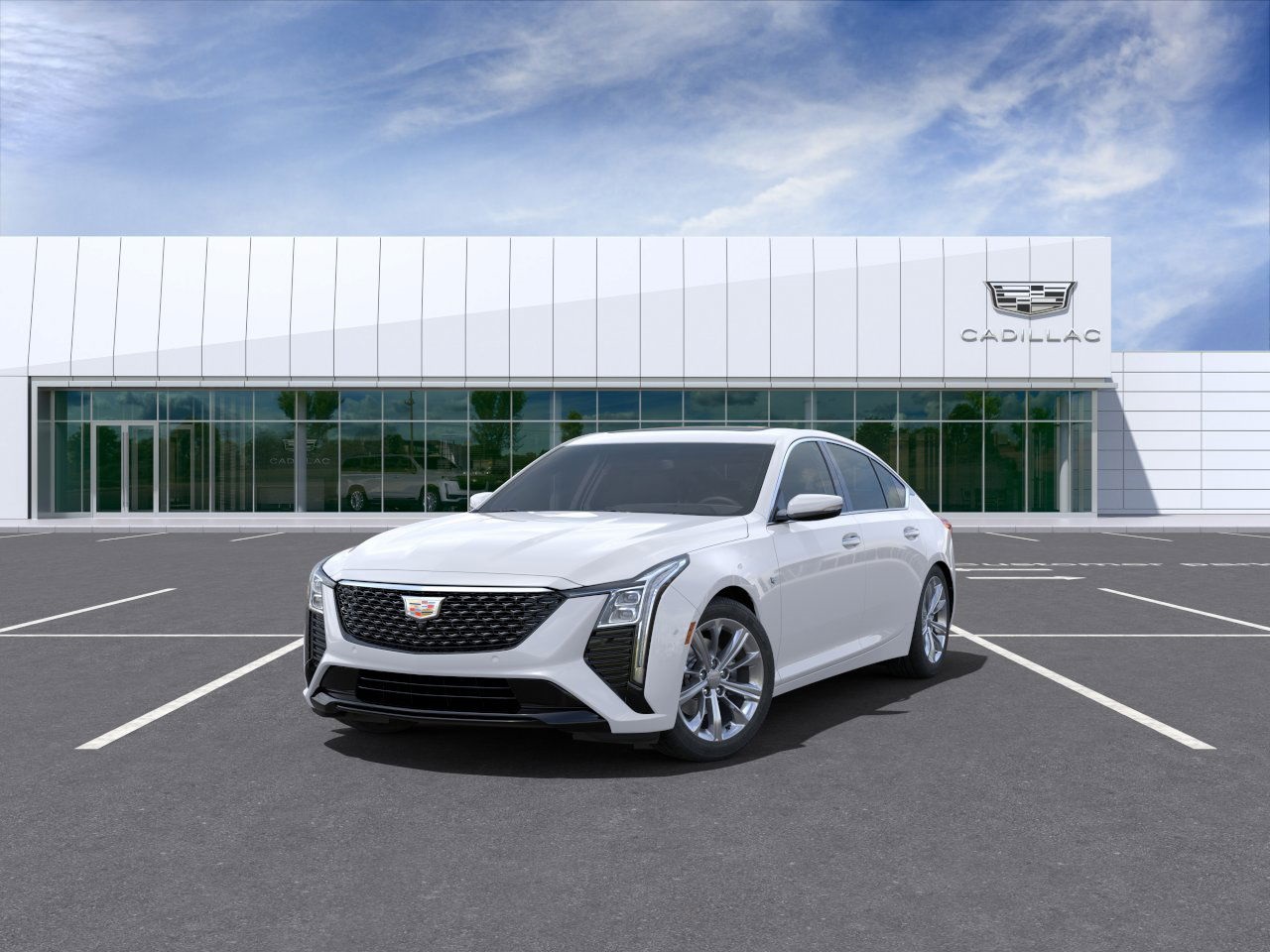 new 2025 Cadillac CT5 car, priced at $48,585