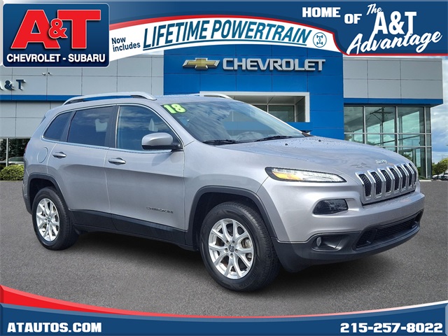 used 2018 Jeep Cherokee car, priced at $19,950