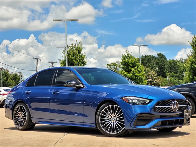 used 2022 Mercedes-Benz C-Class car, priced at $36,477