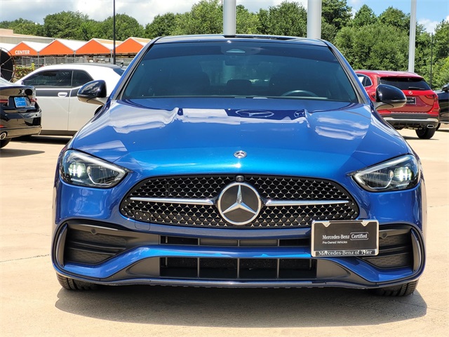 used 2022 Mercedes-Benz C-Class car, priced at $36,477