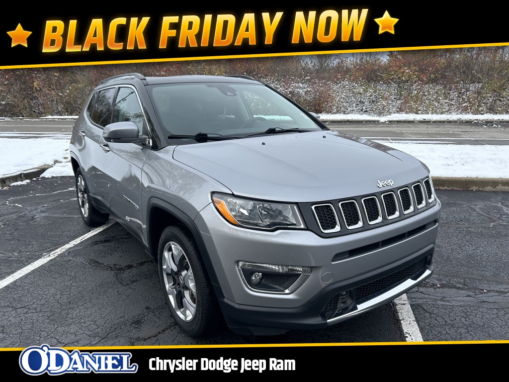 used 2021 Jeep Compass car, priced at $18,410
