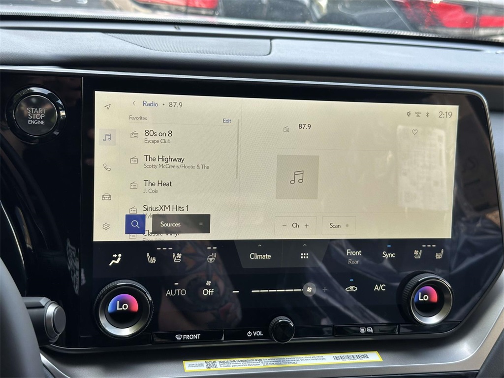 new 2025 Lexus TX car, priced at $63,980