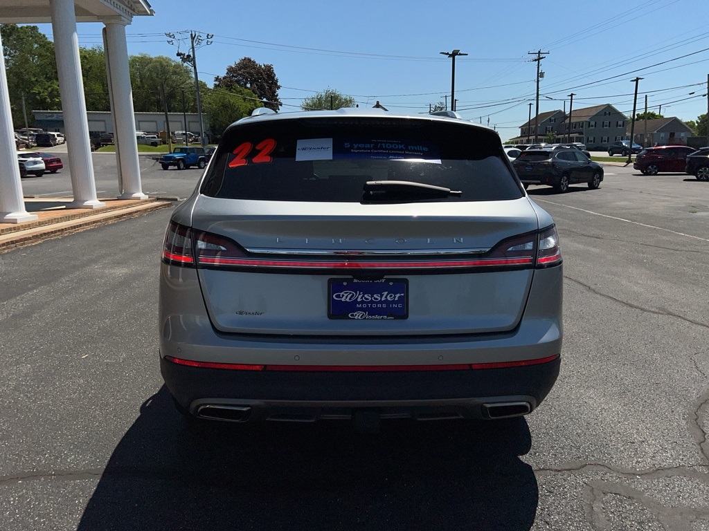 used 2022 Lincoln Nautilus car, priced at $35,900