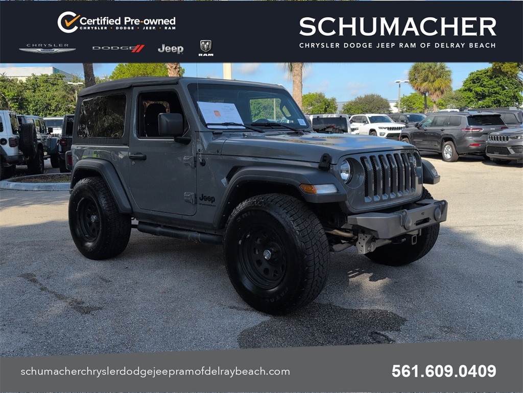 used 2023 Jeep Wrangler car, priced at $28,888