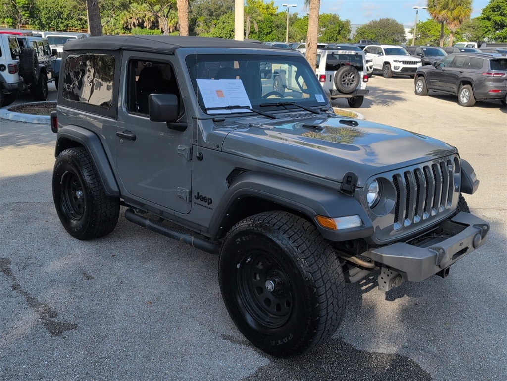 used 2023 Jeep Wrangler car, priced at $28,888