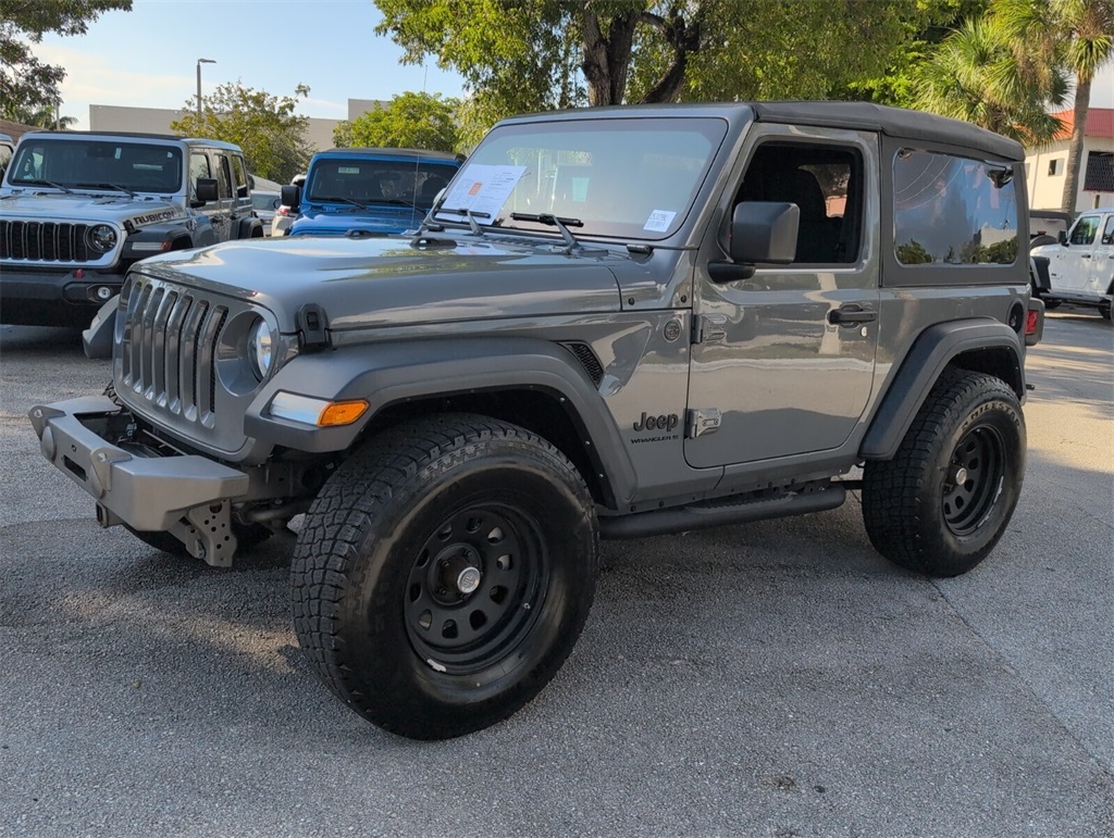 used 2023 Jeep Wrangler car, priced at $28,888