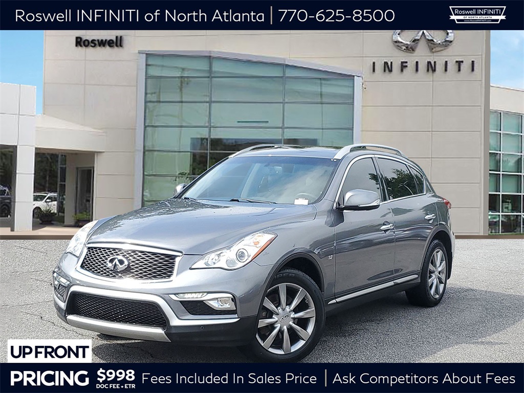 used 2017 INFINITI QX50 car, priced at $18,398