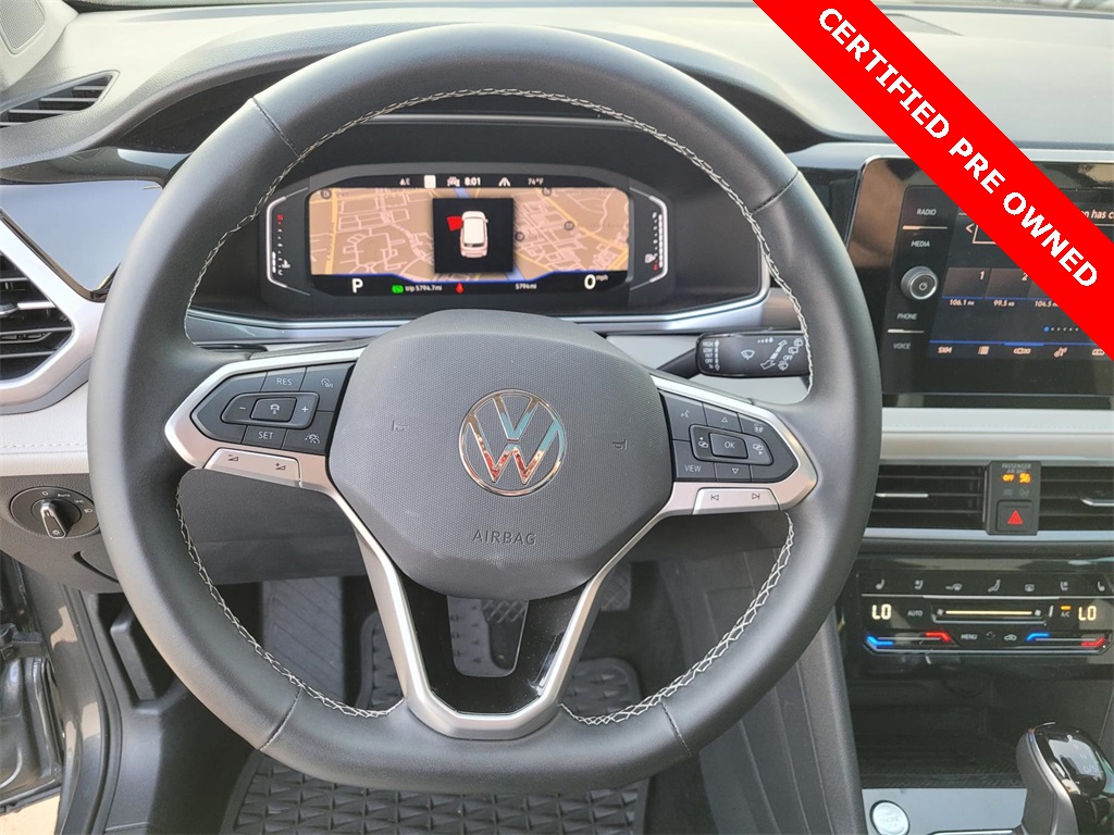 used 2025 Volkswagen Taos car, priced at $28,756