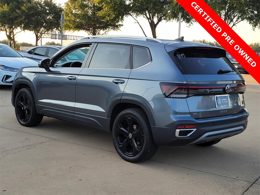 used 2025 Volkswagen Taos car, priced at $28,756