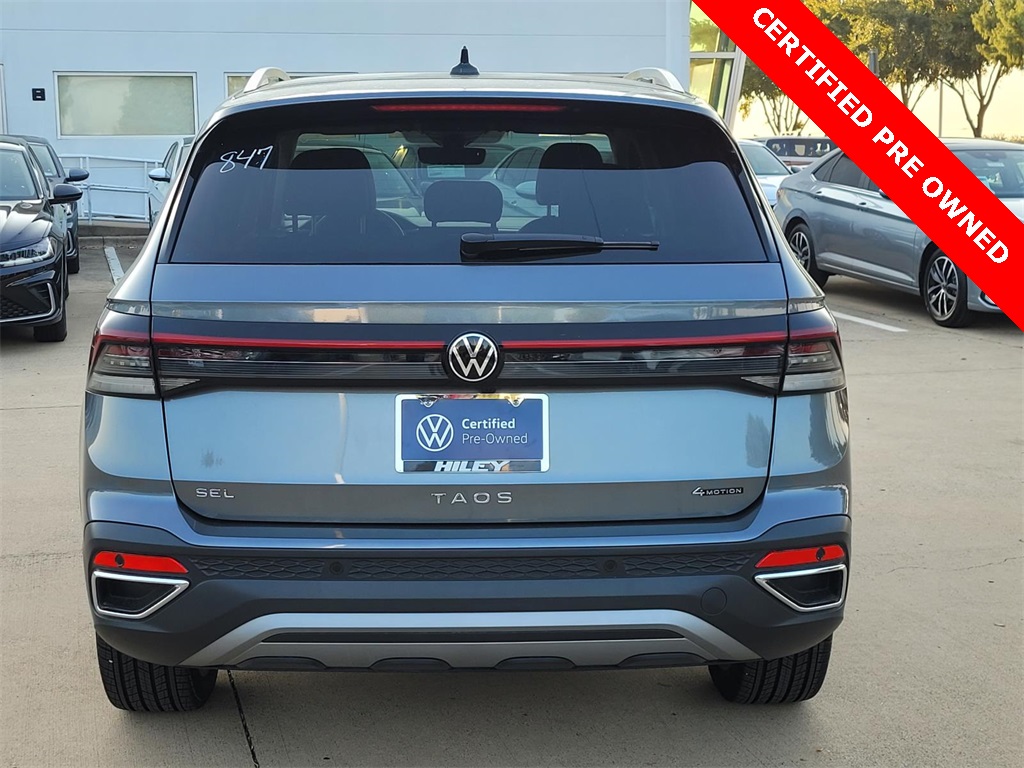 used 2025 Volkswagen Taos car, priced at $28,756