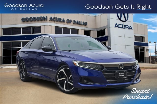 used 2021 Honda Accord car, priced at $27,200
