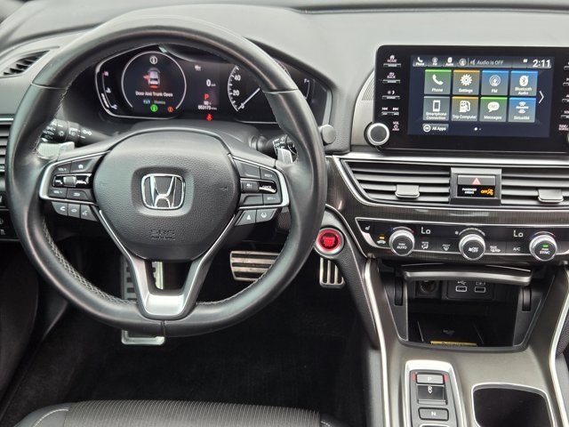 used 2021 Honda Accord car, priced at $27,200