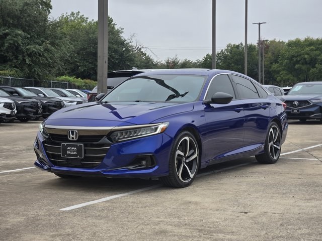 used 2021 Honda Accord car, priced at $27,200