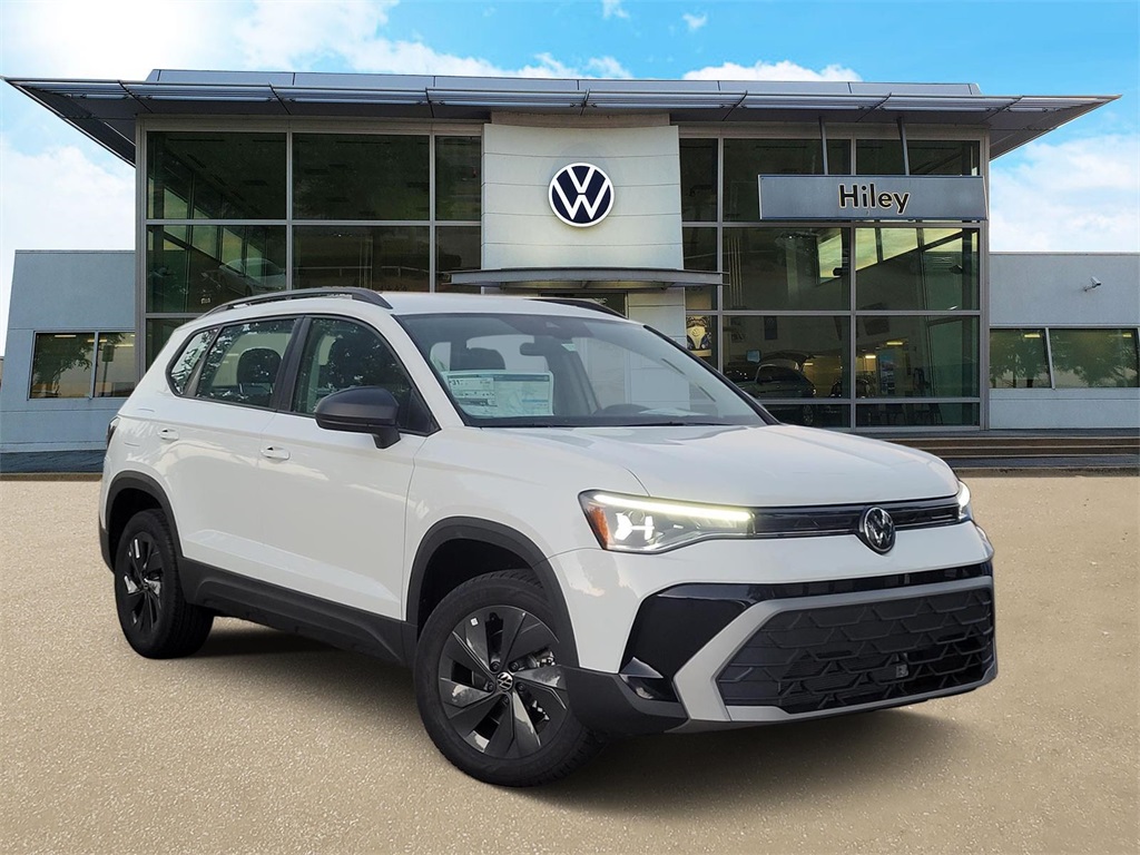 new 2025 Volkswagen Taos car, priced at $25,643