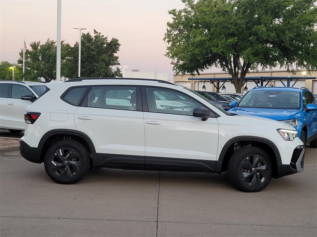 new 2025 Volkswagen Taos car, priced at $25,643
