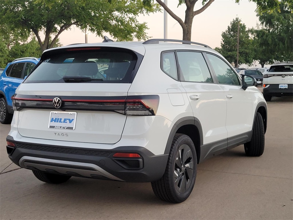 new 2025 Volkswagen Taos car, priced at $25,643