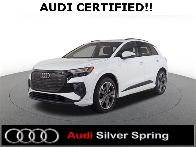 used 2024 Audi Q4 e-tron car, priced at $43,481