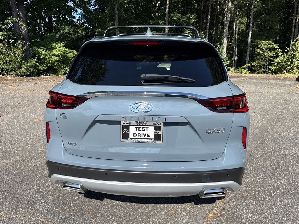 new 2025 INFINITI QX50 car, priced at $46,175