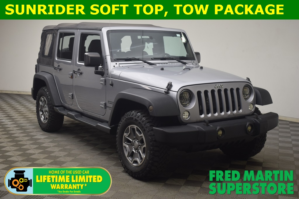 used 2014 Jeep Wrangler car, priced at $16,500