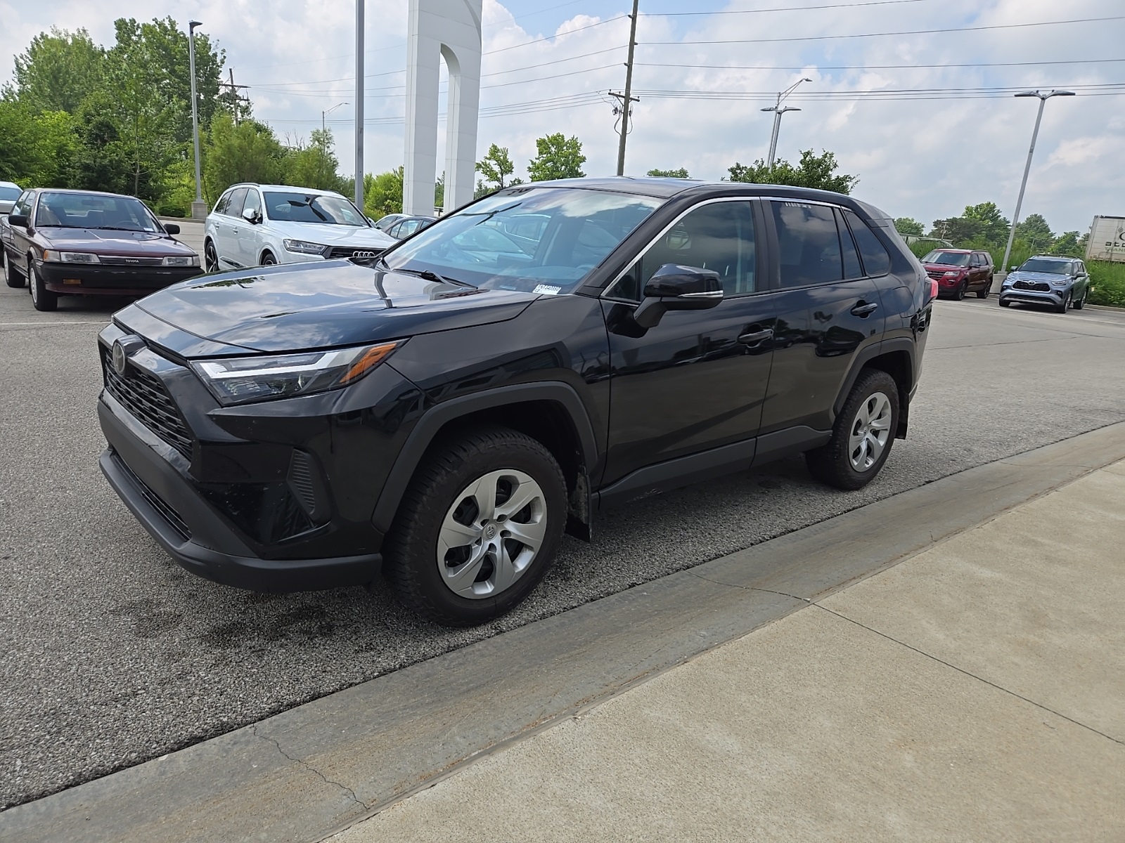 used 2023 Toyota RAV4 car, priced at $26,318