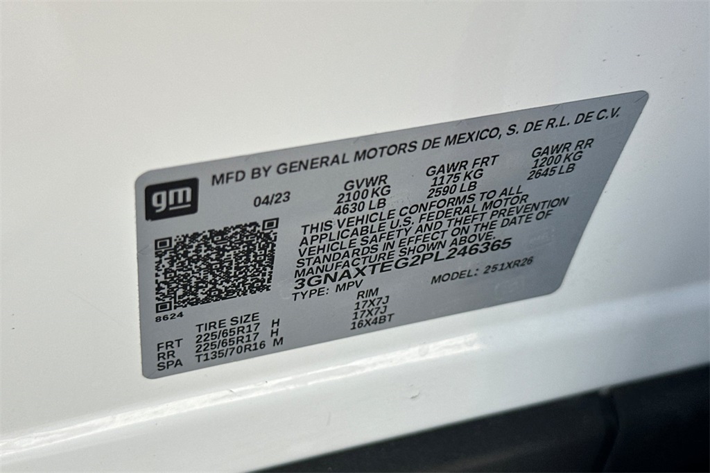 used 2023 Chevrolet Equinox car, priced at $22,965