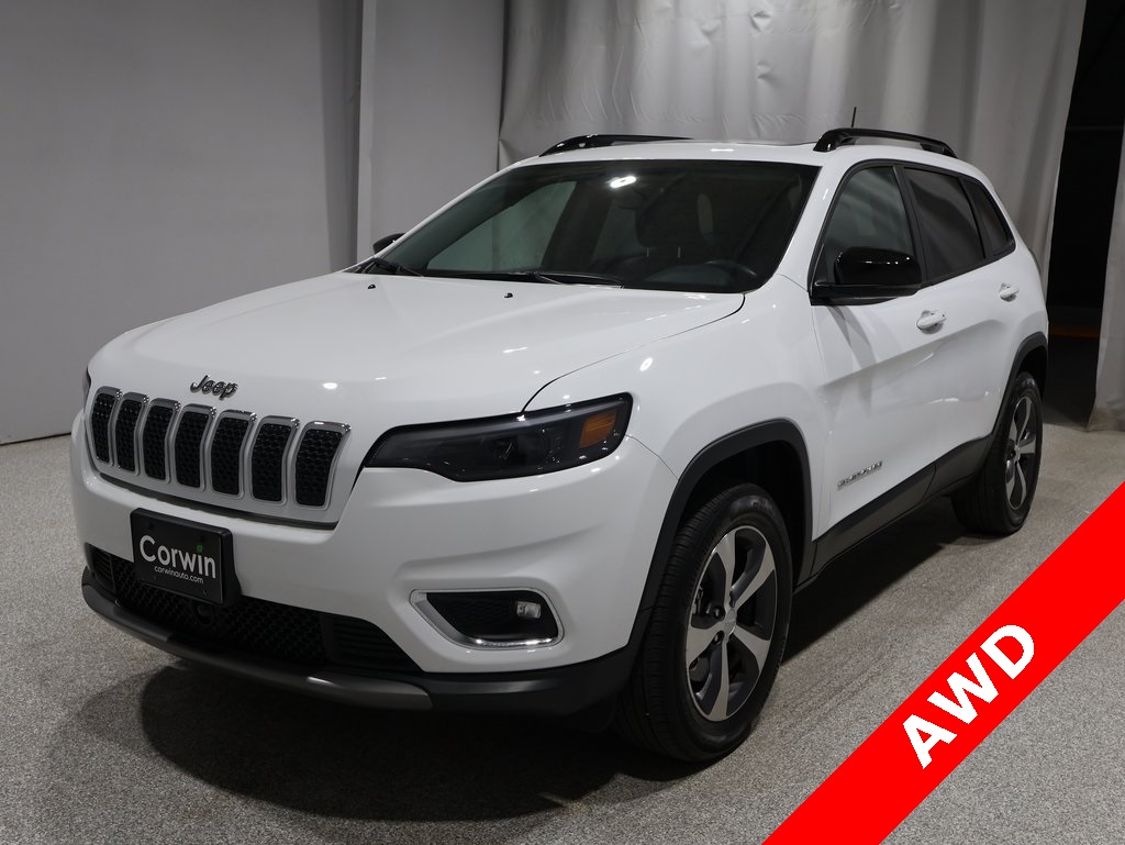 used 2022 Jeep Cherokee car, priced at $25,500