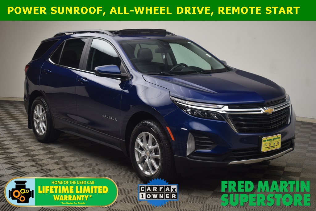 used 2022 Chevrolet Equinox car, priced at $23,000