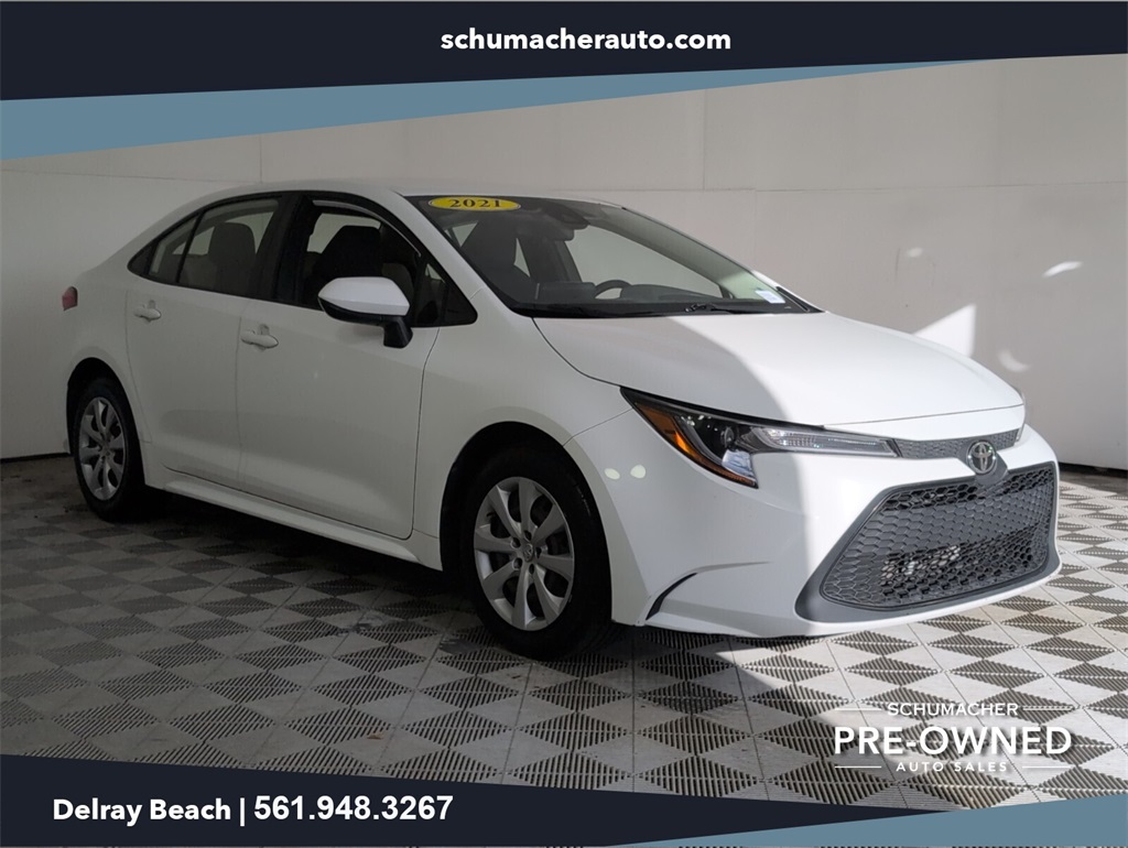 used 2021 Toyota Corolla car, priced at $15,968
