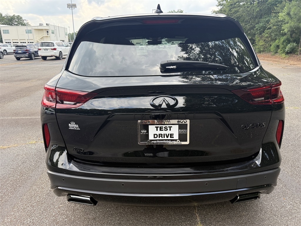 used 2024 INFINITI QX50 car, priced at $37,699