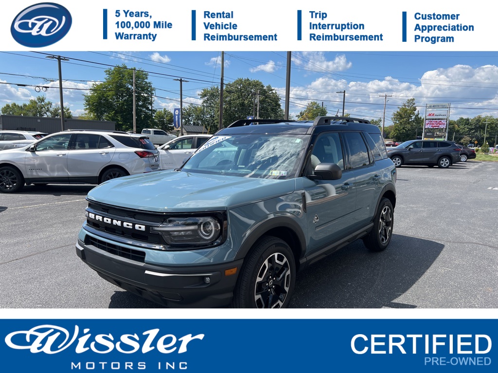 used 2022 Ford Bronco Sport car, priced at $27,900