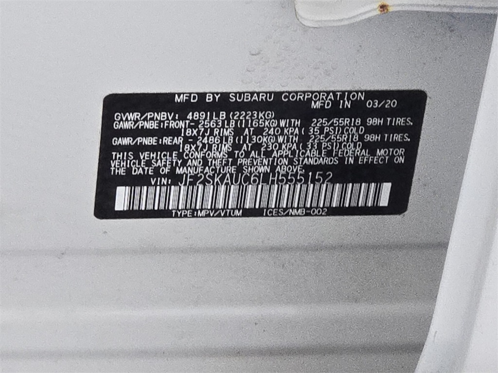 used 2020 Subaru Forester car, priced at $16,000