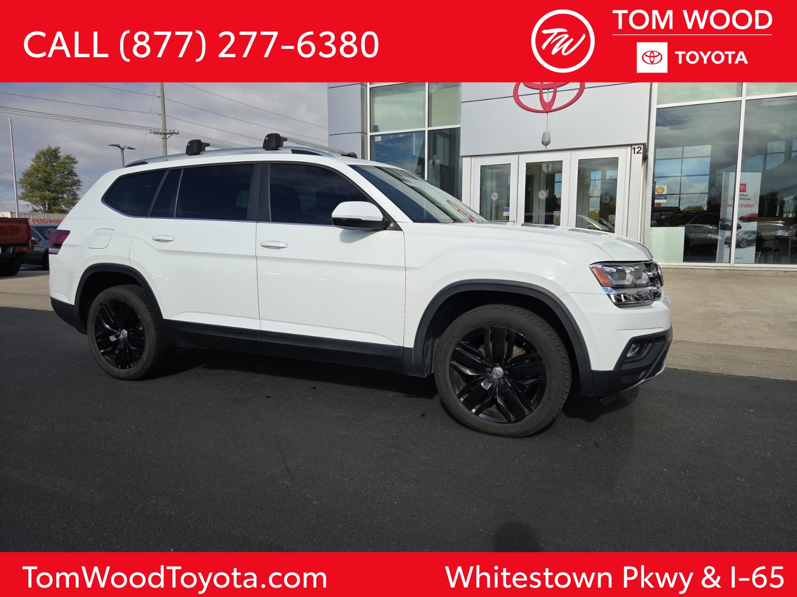 used 2018 Volkswagen Atlas car, priced at $15,748