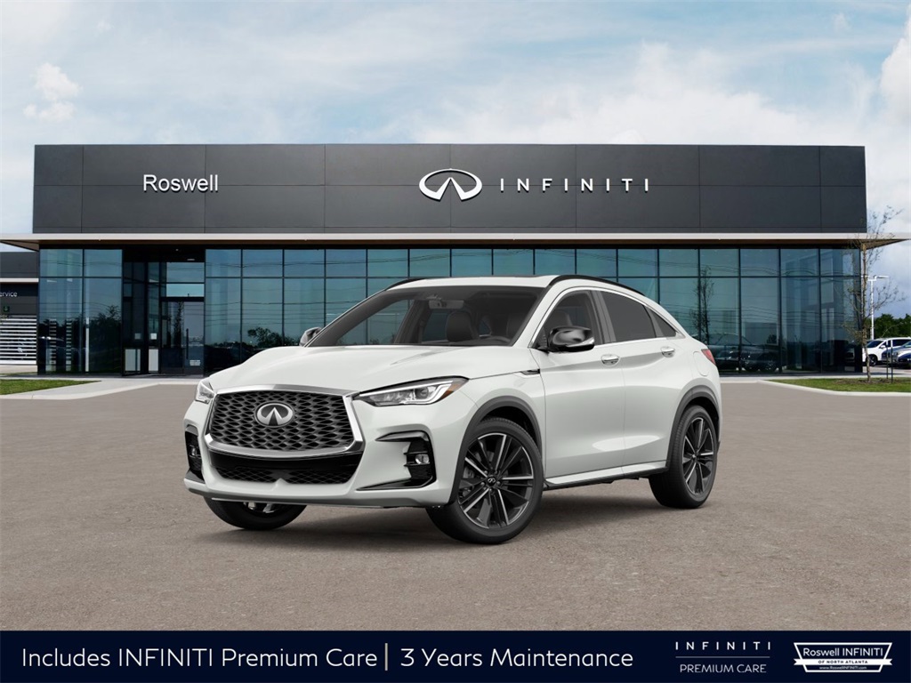 new 2025 INFINITI QX55 car, priced at $46,985