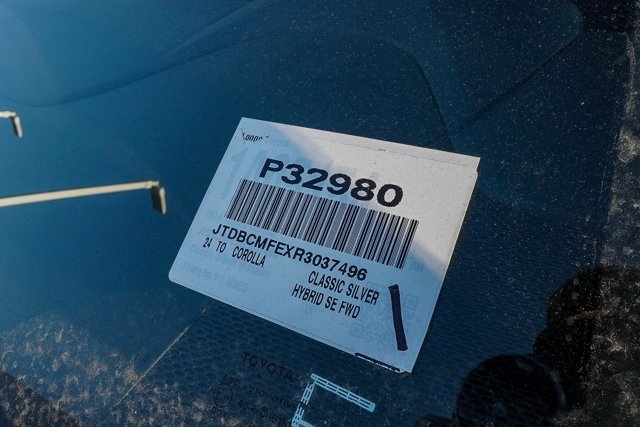 used 2024 Toyota Corolla Hybrid car, priced at $25,392