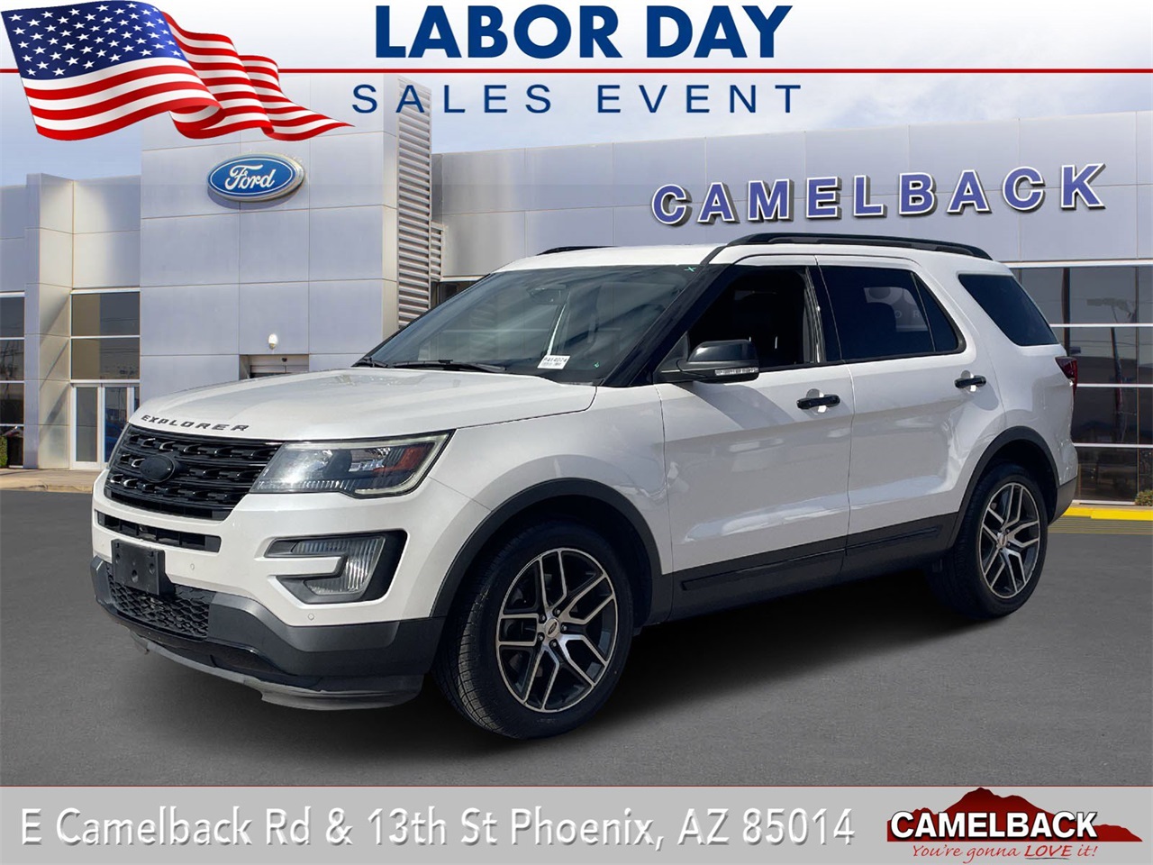 used 2017 Ford Explorer car, priced at $18,780
