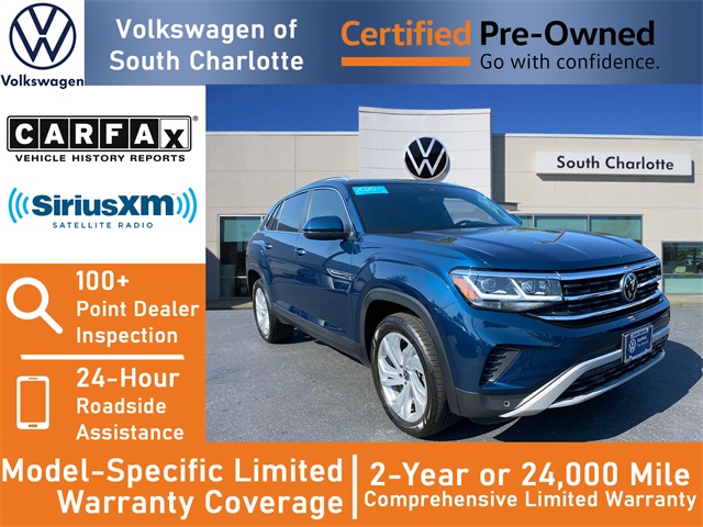 used 2020 Volkswagen Atlas Cross Sport car, priced at $24,146
