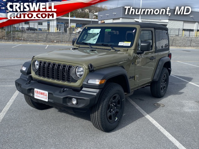 new 2026 Jeep Wrangler car, priced at $34,576