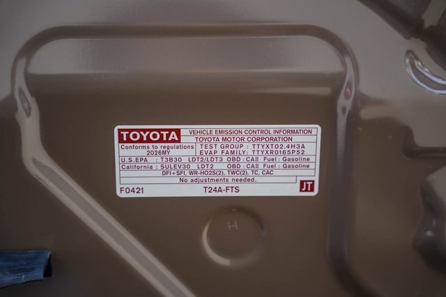 new 2026 Toyota Tacoma car, priced at $59,884