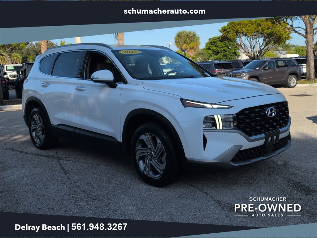 used 2023 Hyundai Santa Fe car, priced at $19,298