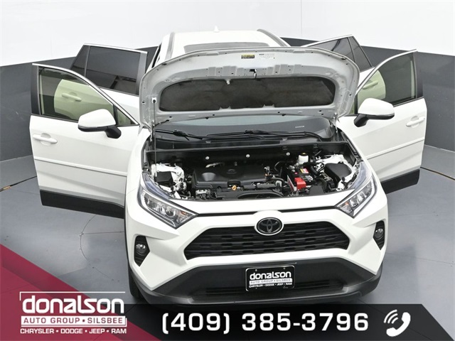 used 2021 Toyota RAV4 car, priced at $22,000